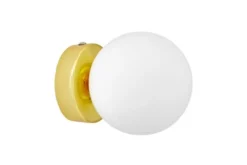 Arrediorg Applique a sfera oro caldo MARSIADA W1
