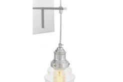 Arrediorg Applique doppia cromata vetro trasparente MOLETTI W2