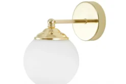 Arrediorg Applique dorata a sfera FINO W1