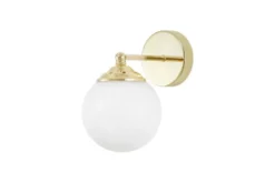 Arrediorg Applique dorata a sfera FINO W1