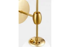 Arrediorg Applique lampada da parete di design in ottone con sfere vetro ZODIAK W2