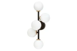 Arrediorg Applique lampada da parete di design MARSIADA W5 Oro
