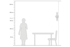 Arrediorg Applique lampada da parete di design MARSIADA W5 Oro