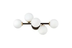 Arrediorg Applique lampada da parete di design MARSIADA W5 Oro