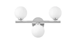 Arrediorg Applique lampada da parete di design MARSIADA W3 Cromato