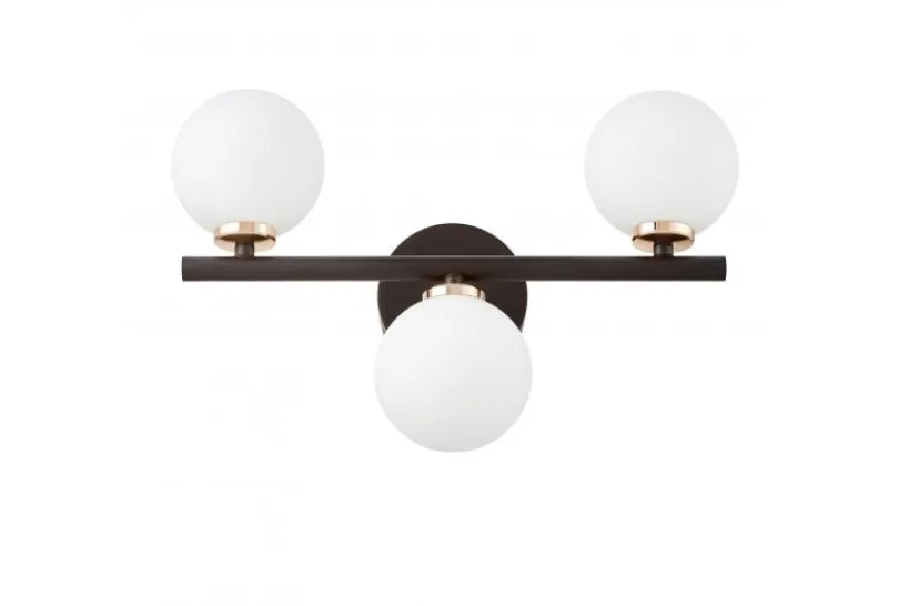 Arrediorg Applique lampada da parete di design MARSIADA W3 Oro