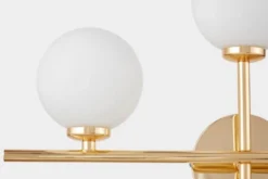 Arrediorg Applique lampada da parete di design MARSIADA NEO Oro