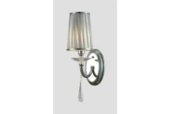 Arrediorg Applique lampada da parete FABIONE W1 Cromato