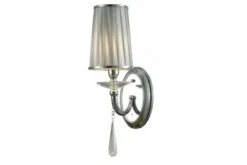 Arrediorg Applique lampada da parete FABIONE W1 Cromato