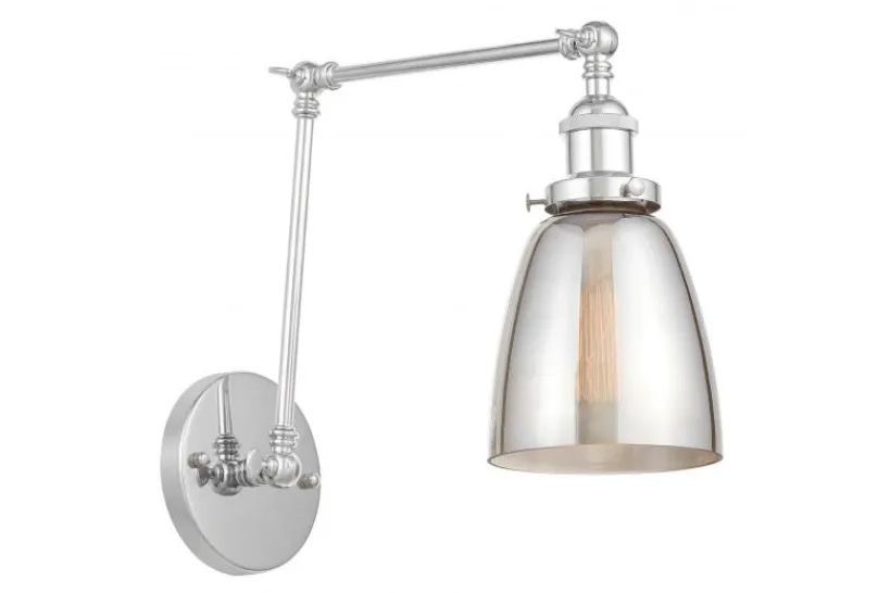 Arrediorg Applique lampada da parete FABI PRO GRIGIO W2