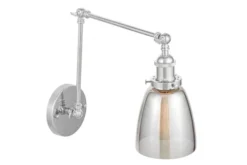 Arrediorg Applique lampada da parete FABI PRO GRIGIO W2