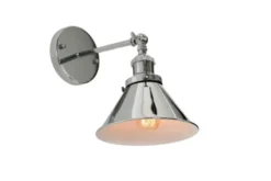 Arrediorg Applique lampada da parete GUBI W1 Cromato