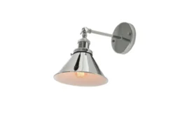 Arrediorg Applique lampada da parete GUBI W1 Cromato