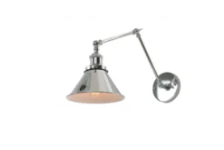 Arrediorg Applique lampada da parete GUBI W2 Cromato