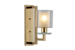 Arrediorg Applique lampada da parete moderno di metallo colore MANHATTAN W1