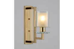 Arrediorg Applique lampada da parete moderno di metallo colore MANHATTAN W1