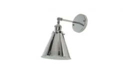 Arrediorg Applique lampada da parete RUBI W1 Cromato