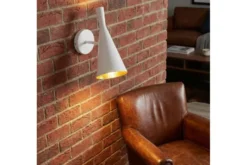Arrediorg Applique lampada da parete stile industriale Foggi W1