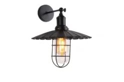 Arrediorg Applique lampada da parete stile industriale vintage LATARO
