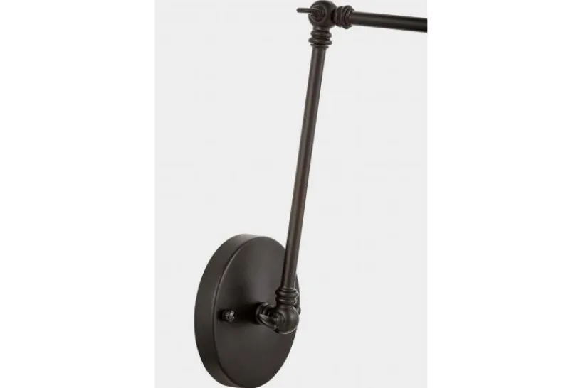 Arrediorg Applique lampada da parete stile industriale vintage HARTON W2