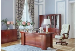 Arrediorg Armadietto 3 ante per ufficio o studio in stile classico PRESTIGE C635B