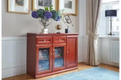 Arrediorg Armadietto 3 ante per ufficio o studio in stile classico PRESTIGE C735A