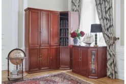 Arrediorg Armadio angolare ufficio classico PRESTIGE C710