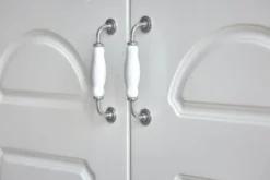 Arrediorg Armadio 4 ante bianco stile provenzale Princess 805