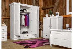 Arrediorg Armadio 3 ante legno massello toscano shabby