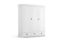 Arrediorg Armadio 3 ante legno massello toscano shabby