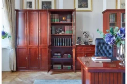Arrediorg Armadio 2 ante per ufficio o studio in stile classico PRESTIGE C720A