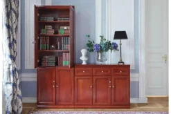 Arrediorg Armadio 2 ante per ufficio stile classico PRESTIGE C720B