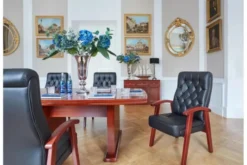 Arrediorg Arredo completo per sala riunione con tavolo 8 posti 280 cm e sedie