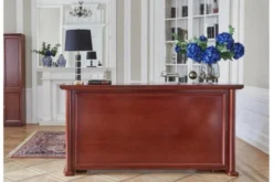 Arrediorg Bancone reception con scrivania classico 190 cm PRESTIGE D510