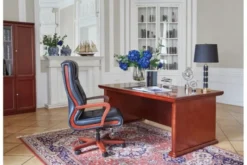 Arrediorg Bancone reception con scrivania classico 190 cm PRESTIGE D510
