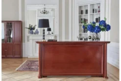 Arrediorg Bancone reception con scrivania classico 190 cm PRESTIGE D510