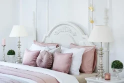Arrediorg Camera da letto provenzale completa con letto 180 x 200 Princess 805