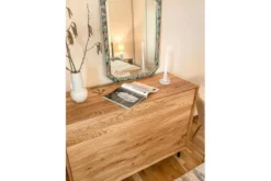 Arrediorg Cassettiera in massello naturale oliato design moderno