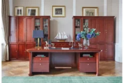 Arrediorg Cassettiera interna con chiusura a chiave per scrivania classica 50 cm Prestige