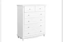 Arrediorg Cassettiera stile provenzale 6 cassetti in legno PRINCESS 836-6B