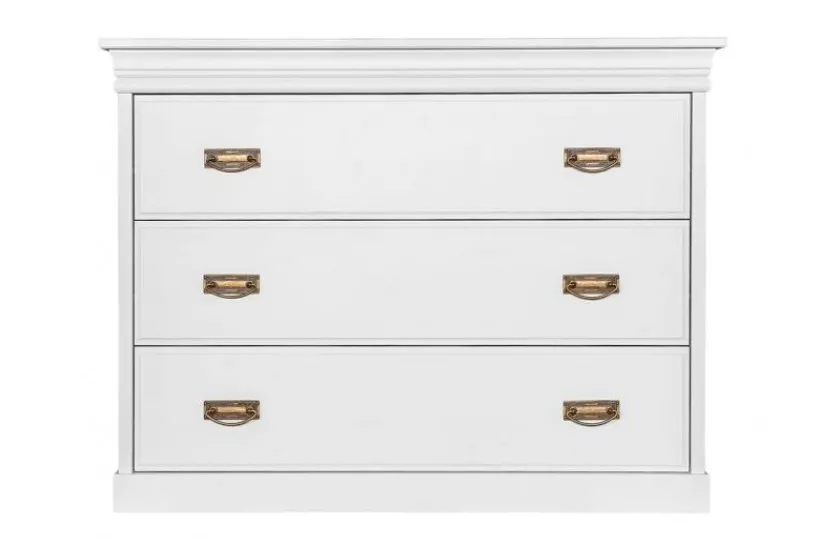 Arrediorg Comò in legno massello di pino shabby chic toscano