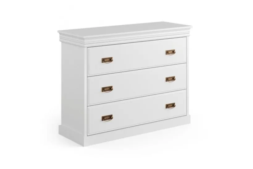 Arrediorg Comò in legno massello di pino shabby chic toscano