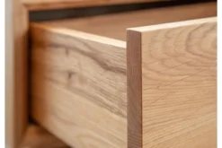 Arrediorg Comodino pensile design in rovere massello oliato naturale