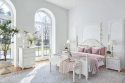 Arrediorg Comodino Princess 879 colore Bianco