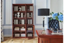 Arrediorg Completo ufficio PRESTIGE B610 in stile classico con scrivania 1,6 Metri