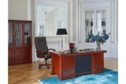 Arrediorg Completo ufficio PRESTIGE B630 in stile classico con scrivania 1,6 Metri