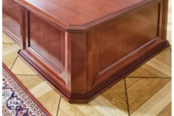 Arrediorg Completo ufficio PRESTIGE B710 in stile classico con scrivania 2,4 Metri
