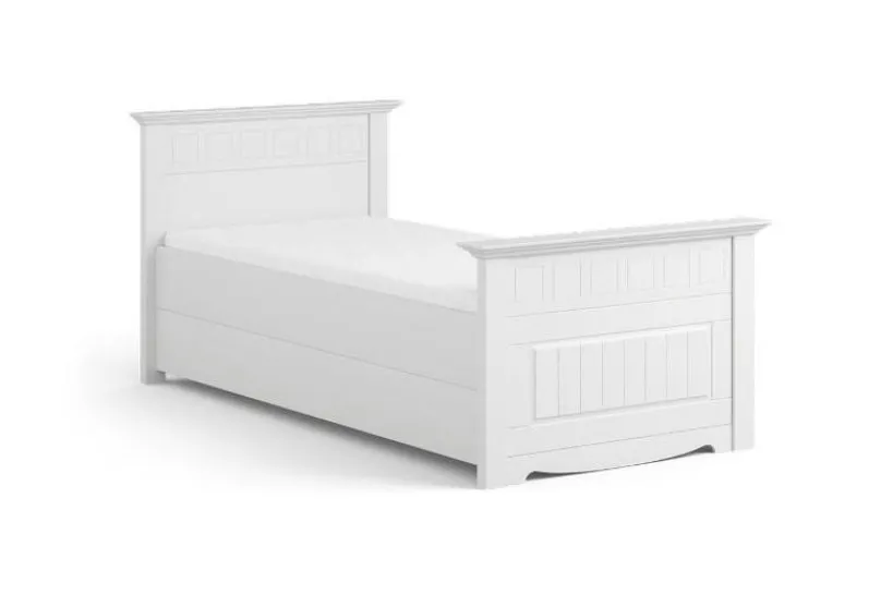 Arrediorg Copertura laterale per letto shabby chic pino massello