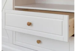 Arrediorg Credenza in massello di pino con cassetti shabby country