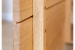 Arrediorg Credenza moderna in massello grezzo con illuminazione LED